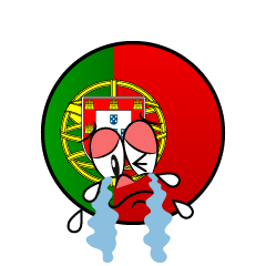 Bandera Portugal Llorando