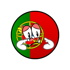 Bandera Portugal Triste