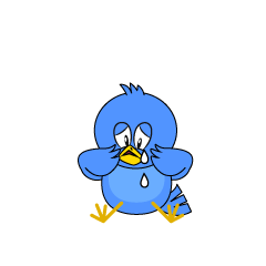 Sad Blue Bird