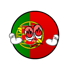 Bandera Portugal Entusiasmo