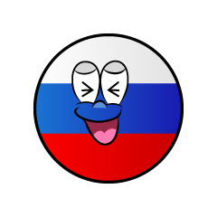 Bandera Rusa Riendo