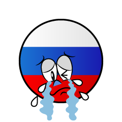 Bandera Rusa Llorando