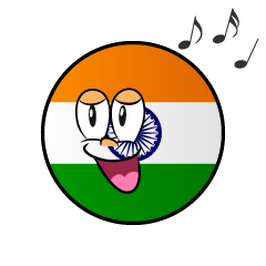 Bandera India Canto