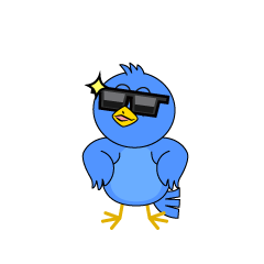 Cool Blue Bird