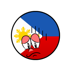 Bandera Filipinas Deprimido