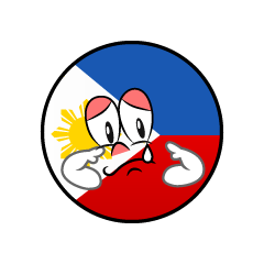 Bandera Filipinas Triste