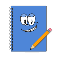 Grinning Notebook