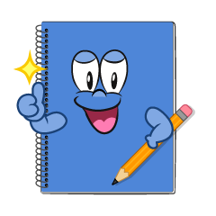 Thumbs up Notebook