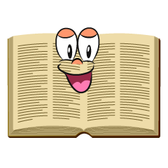 Smiling Open Book