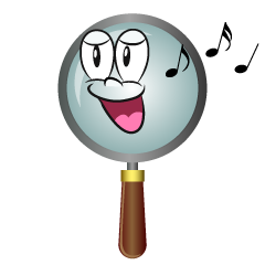 Singing Magnifying Glass