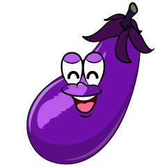 Smiling Eggplant