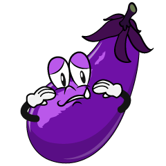 Sad Eggplant