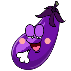 Relaxing Eggplant