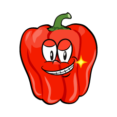 Grinning Bell Pepper