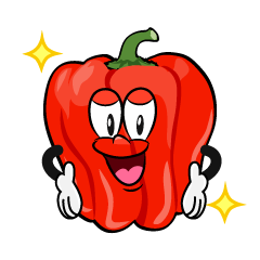 Glitter Bell Pepper