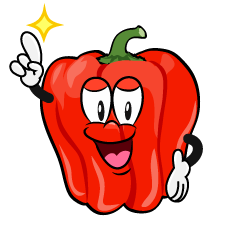 Posing Bell Pepper