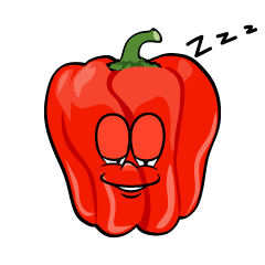 Sleeping Bell Pepper