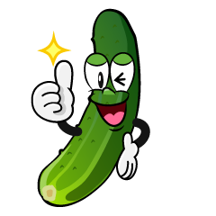 Thumbs up Cucumber