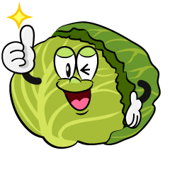 Thumbs up Cabbage