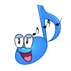 Singing Music Note