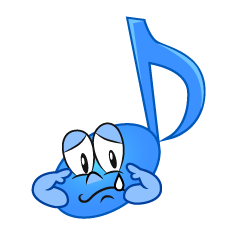 Sad Music Note