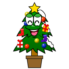 Smiling Christmas Tree