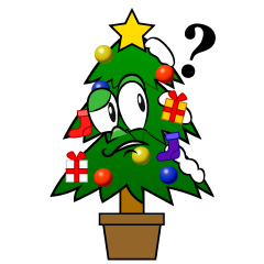 Thinking Christmas Tree