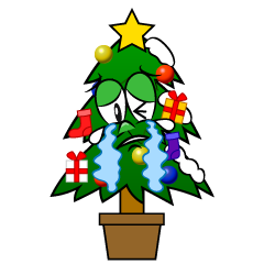 Crying Christmas Tree