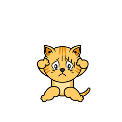 Depressed Tabby Cat