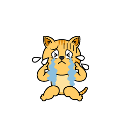 Crying Tabby Cat