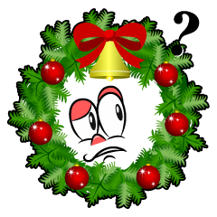 Thinking Christmas Wreath