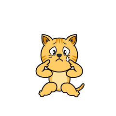 Sad Tabby Cat