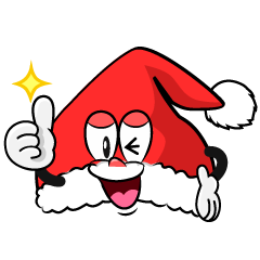 Thumbs up Santa Hat