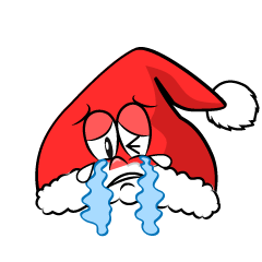 Crying Santa Hat