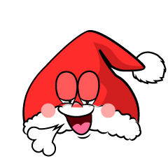 Relaxing Santa Hat