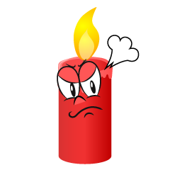 Angry Candle