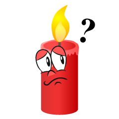 Thinking Candle