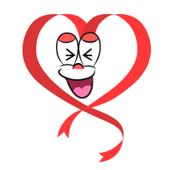 Laughing Heart Ribbon