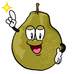 Posing Pear