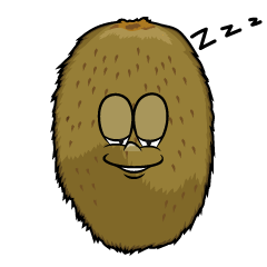 Sleeping Kiwi