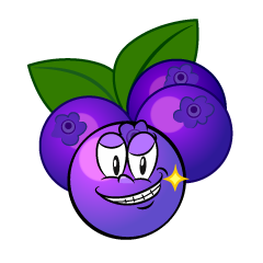 Grinning Blueberry