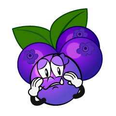 Sad Blueberry