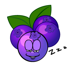 Sleeping Blueberry