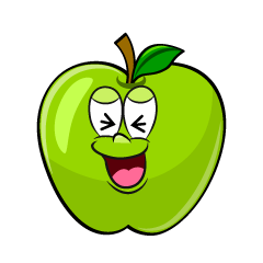 Laughing Green Apple