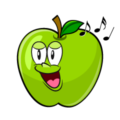 Singing Green Apple