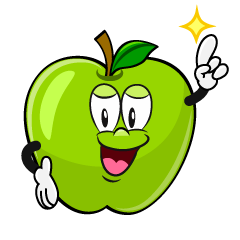 Posing Green Apple