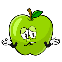 Troubled Green Apple