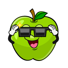 Cool Green Apple