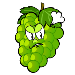 Angry Green Grape