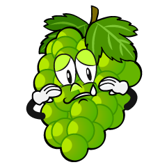 Sad Green Grape